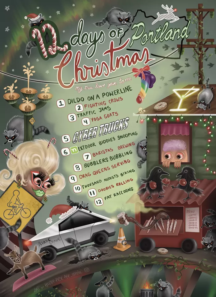 The 12 Days of Portland Christmas
